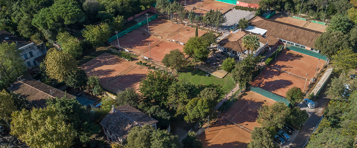 Installations du Tennis Club Pierre Rouge