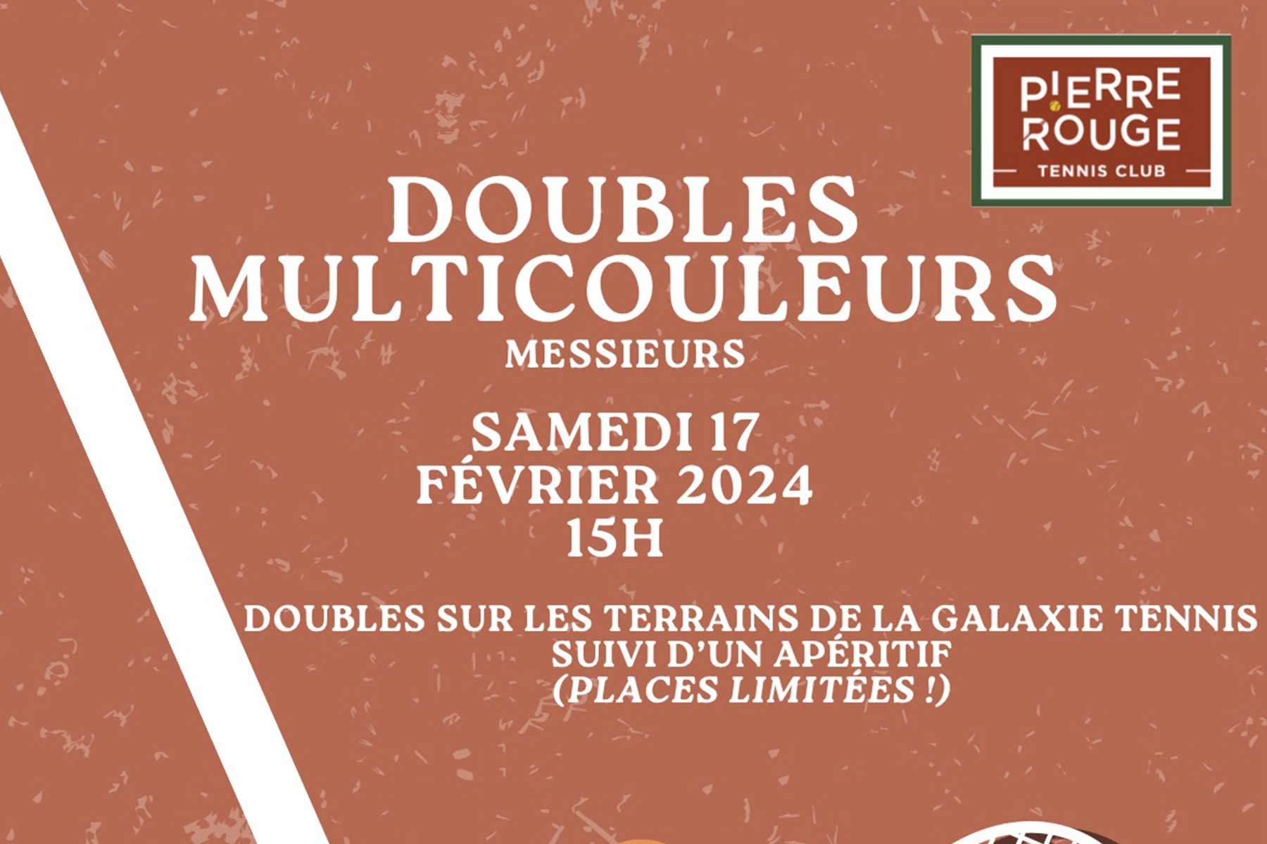 Doubles Multicouleurs Messieurs