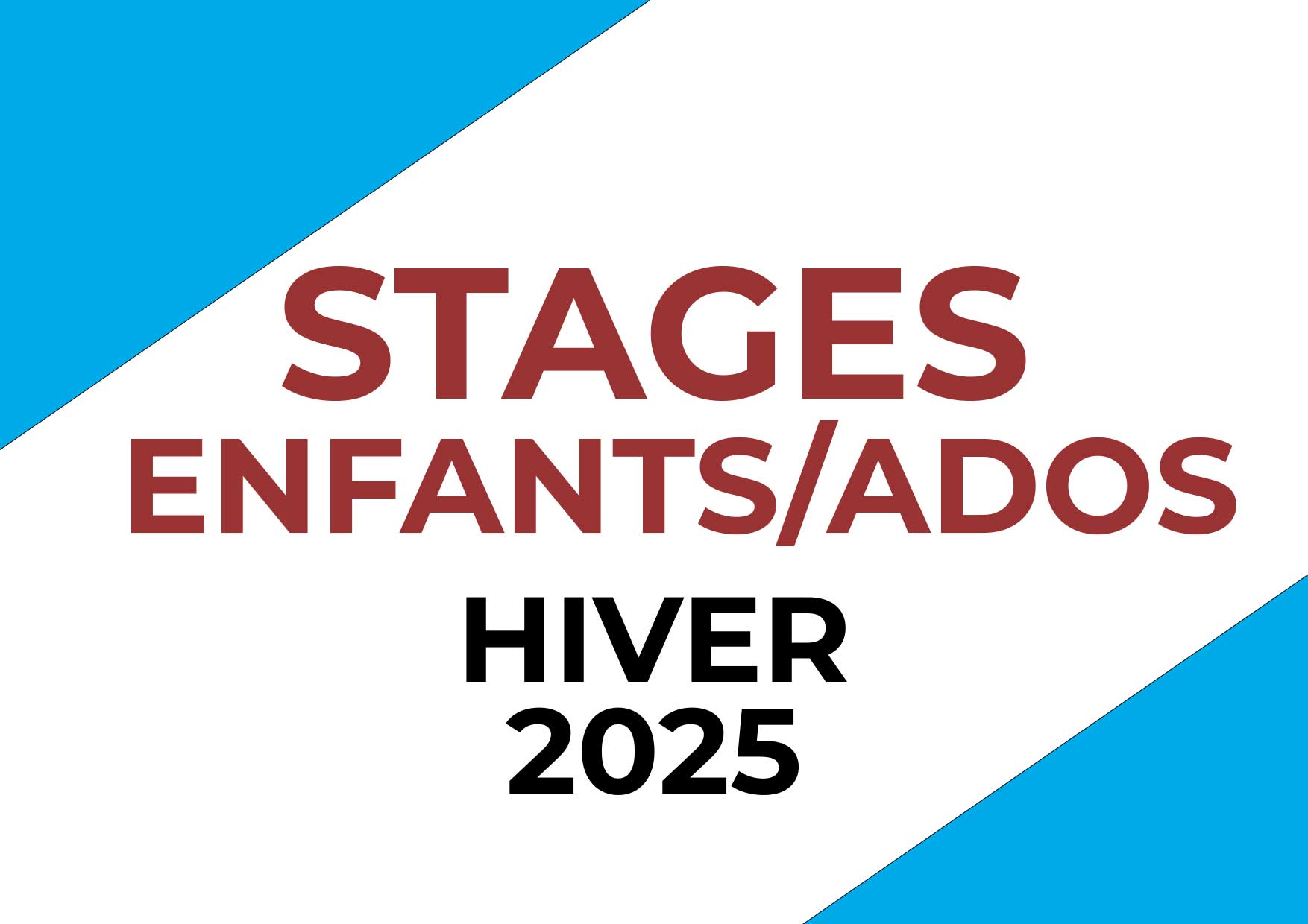 Stages Tennis Enfants/Ados Hiver 2025